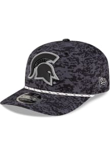 New Era Michigan State Spartans Tonal Camo Rope 9SEVENTY SS Adjustable Hat - Black