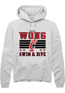 Benson Wong Cincinnati Bearcats Mens White NIL Striped Player Hood