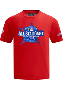 Pro Standard Philadelphia Phillies Red All-Star Game Short Sleeve Fashion T Shirt