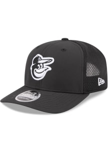 New Era Baltimore Orioles 2026 MLB Batting Practice Fan Pack Stretch 9SEVENTY Adjustable Hat - Bla..