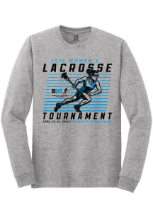 Summit Sportswear Big Ten Grey 2026 Women's Lacrosse Tournament Long Sleeve T Shirt