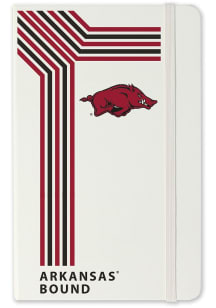 Arkansas Razorbacks School Bound Notebook and Folder - White