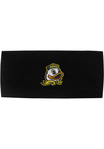 LogoFit Oregon Ducks Black Polar Mens Knit Hat