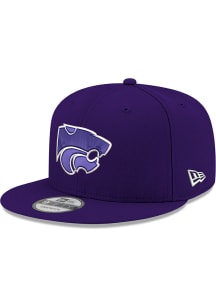 New Era K-State Wildcats Purple 9FIFTY Mens Snapback Hat