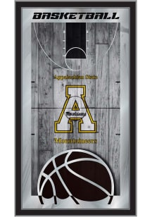 Appalachian State Mountaineers Basketball Hanging Back Bar Mirror