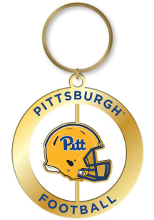 Pitt Panthers Football Spinner Keychain - Blue