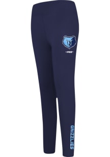 Pro Standard Memphis Grizzlies Girls Navy Blue Classic Essentials Bottoms Leggings