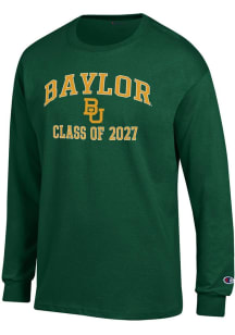 Champion Baylor Bears Green Font Class of 2027 Jersey Long Sleeve T Shirt