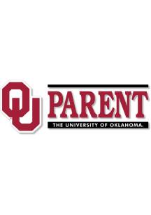 Oklahoma Sooners 6x2 Parent Auto Decal - Crimson