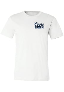 Coors White Coors Banquet Golden Short Sleeve Fashion T Shirt