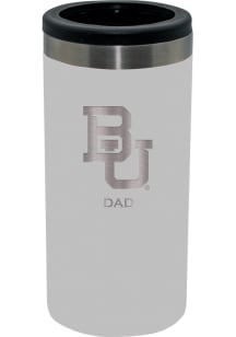 The Memory Company Baylor Bears Dad 12oz Slim Stainless Steel Coolie