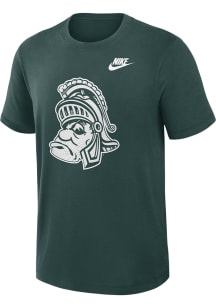 Nike Michigan State Spartans Green Legacy Oversized Short Sleeve T Shirt