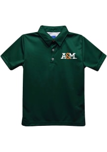 Vive La Fete Florida A&M Rattlers Toddler Green Team Short Sleeve Polo Shirt