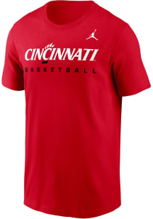 Nike Cincinnati Bearcats Red Legend Practice Short Sleeve T Shirt