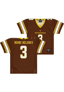 Keivin Boone-Nelson II  Campus Ink Western Michigan Broncos Brown NIL Football Jersey