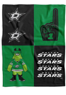 Dallas Stars Domino Swaddle Baby Blanket