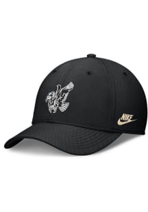 Nike Iowa Hawkeyes Mens Black Vintage Swooshflex Flex Hat