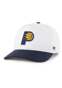 47 Indiana Pacers TWO TONE 47 HITCH Adjustable Hat - White