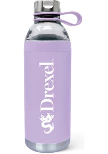 Drexel Dragons Team Logo Stainless Steel Bottle - Lavender