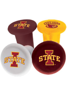 Iowa State Cyclones 4 Pack Silicone Drinkware Accessories