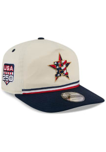 New Era Houston Astros 2026 4th of July 19TWENTY Adjustable Hat - White