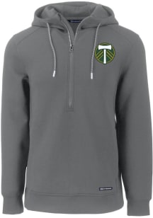 Cutter and Buck Portland Timbers Mens Graphite Roam Hood