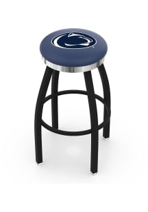 Penn State Nittany Lions Chrome Seat Pub Stool - Black
