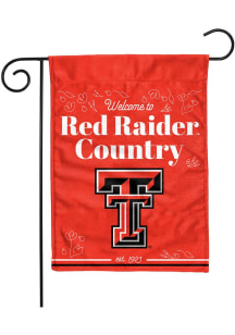 Texas Tech Red Raiders Double Sided Garden Flag - Red