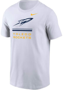 Nike Toledo Rockets White Dri-Fit Core Short Sleeve T Shirt