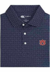 Onward Reserve Auburn Tigers Mens Navy Blue Gameday Short Sleeve Fashion Polo