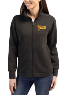 Cutter and Buck Arizona State Sun Devils Womens Black Roam Light Weight Jacket