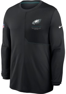 Nike Philadelphia Eagles Black Sideline Long Sleeve T-Shirt