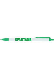 Michigan State Spartans Biz Click Stick Single Pen - Green