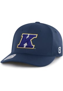 Summit Sportswear Kent State Golden Flashes Mens Navy Blue The S Flex Hat