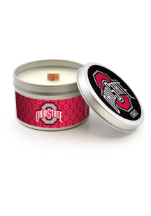 Ohio State Buckeyes Meadow Showers 5.8oz Tin Red Candle