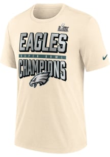 Nike Philadelphia Eagles White SB Champ Triblend Short Sleeve Fashion T Shirt