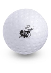 Jardine Kansas Jayhawks White Golf Ball Stress ball