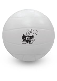 Jardine Kansas Jayhawks White Volleyball Stress ball