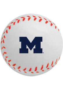 Jardine Michigan Wolverines White Baseball Stress ball