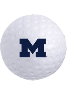 Jardine Michigan Wolverines White Golf Ball Stress ball