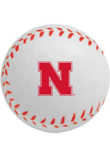 Jardine Nebraska Cornhuskers White Baseball Stress ball