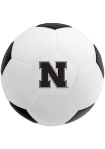 Jardine Nebraska Cornhuskers White Soccer Ball Stress ball