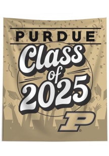 Purdue Boilermakers Class of 2025 50x60 Tapestry Blanket