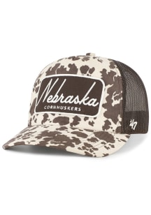47 Nebraska Cornhuskers Brown Bessie Hitch Womens Adjustable Hat