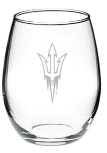 Arizona State Sun Devils 21oz Stemless Wine Glass - Red