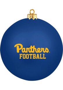 Pitt Panthers Football Ornament - Blue
