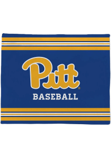 Pitt Panthers 50x60 Baseball Fleece Blanket - Blue