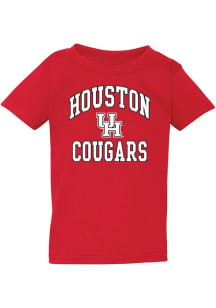 Summit Sportswear Houston Cougars Toddler Red No 1 Short Sleeve T-Shirt