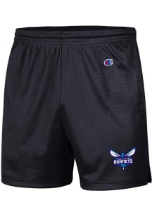 Champion Charlotte Hornets Mens Black Primary Logo Shorts