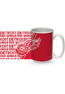 Detroit Red Wings 15oz Ceramic Mug - White
